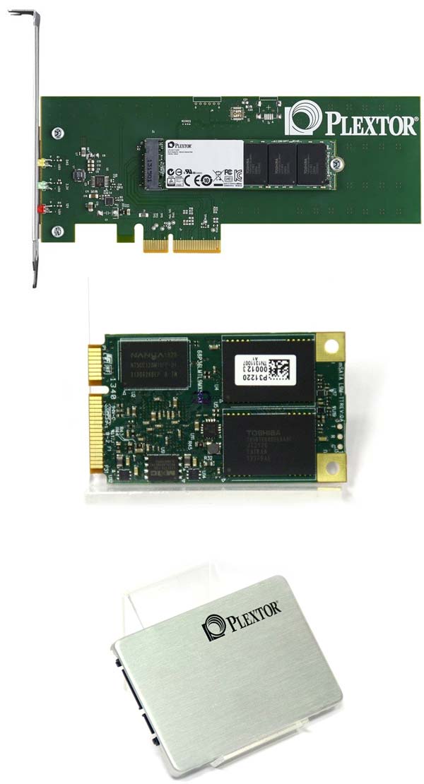 Новинки от Plextor в лице M6S, M6M, M6e M.2