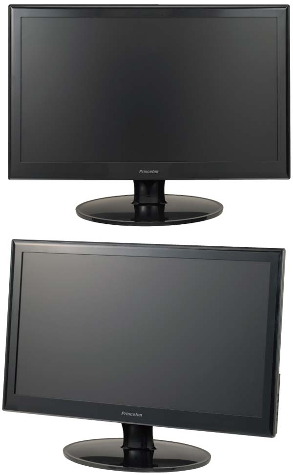 Две фотографии монитора Princeton PTFBKF-27W Две фотографии монитора Princeton PTFBKF-27W