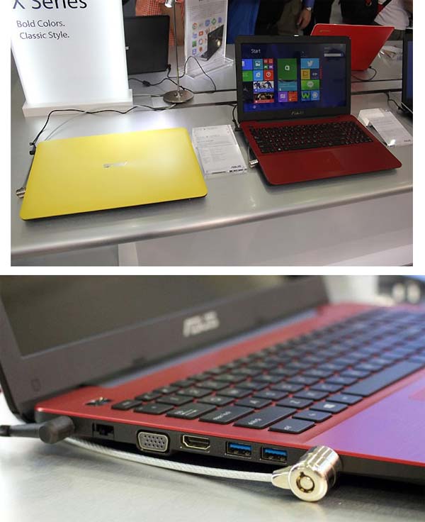 А вот и ноутбук ASUS X555