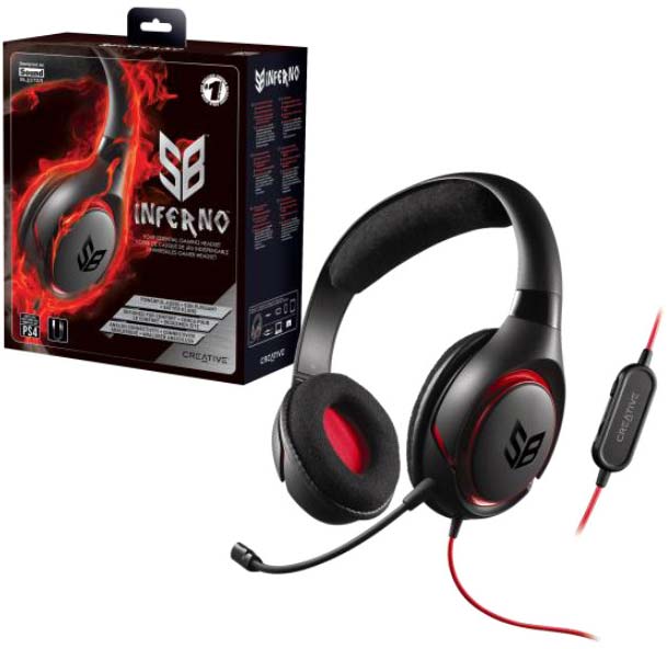 Игровая гарнитура SB Inferno от Creative
