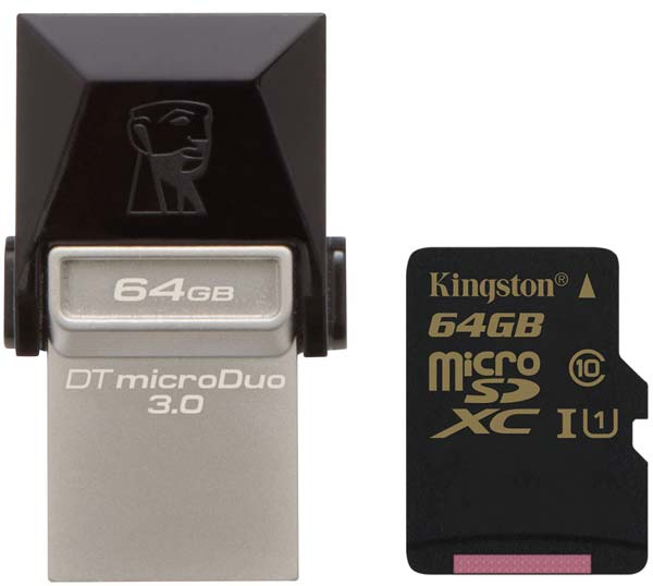 Kingston предлагает накопители DataTraveler microDuo 3.0