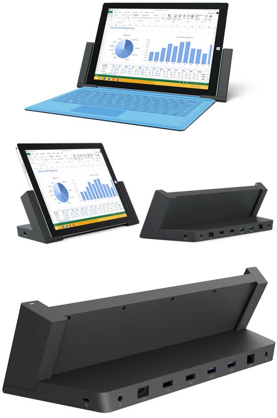 Док-станция для Microsoft Surface Pro 3