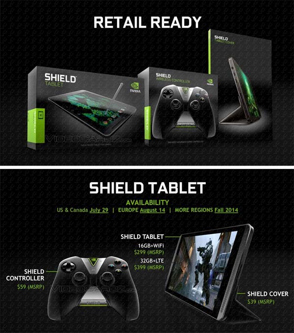 Shield Tablet от Nvidia