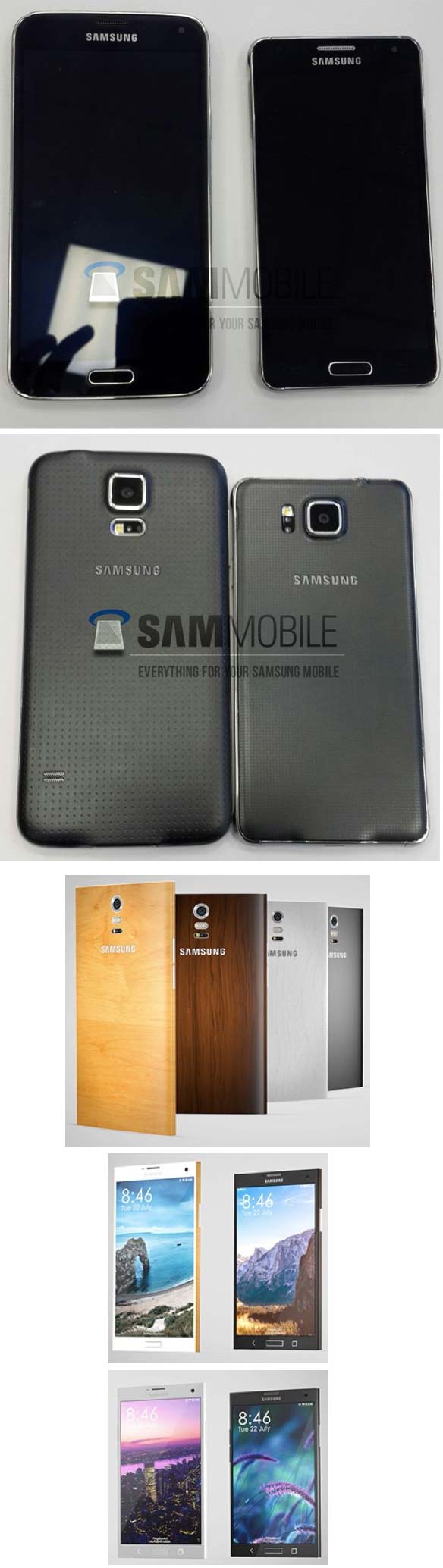 Аппараты Galaxy Alpha и Galaxy Note 4 от Samsung 