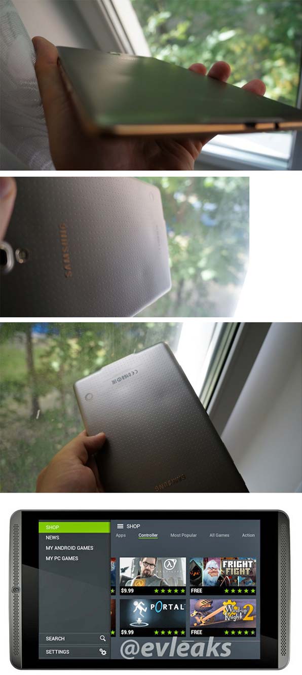 Samsung Galaxy Tab S и Nvidia Shield Tablet