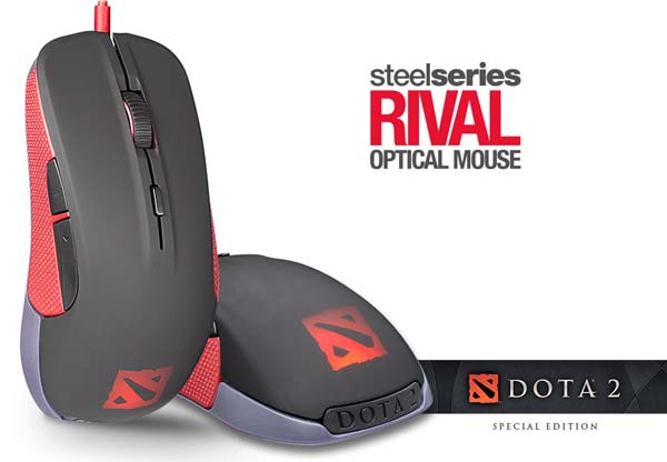 Мышка Rival Dota 2 Edition от SteelSeries