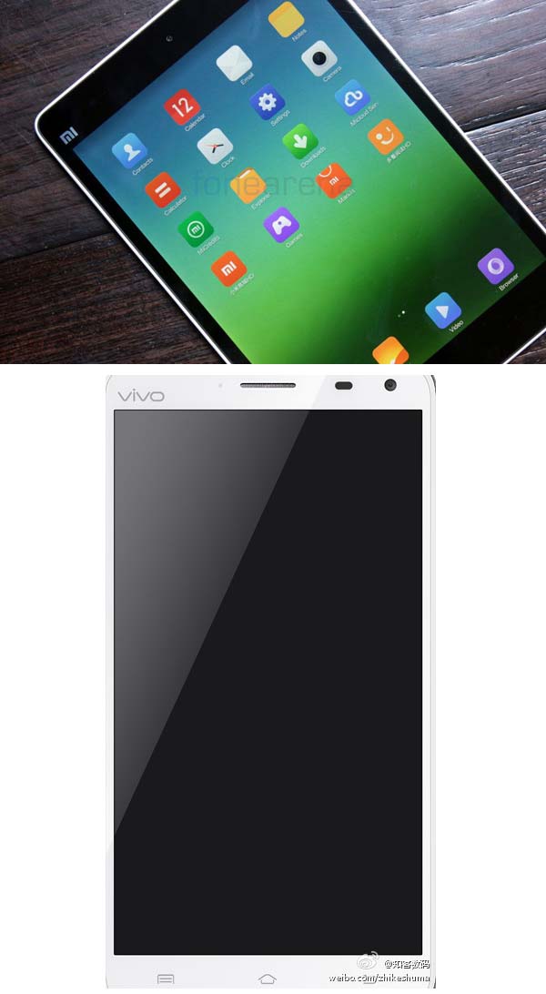 Xiaomi MiPad и Vivo X5 