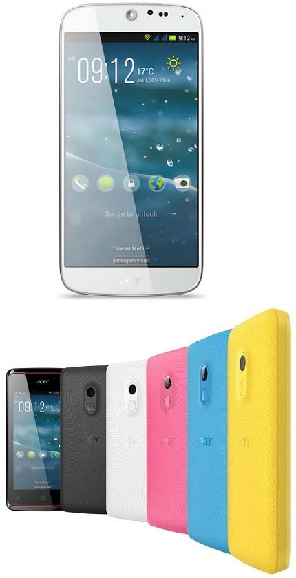 Acer Liquid Jade и Liquid Z200 на фото
