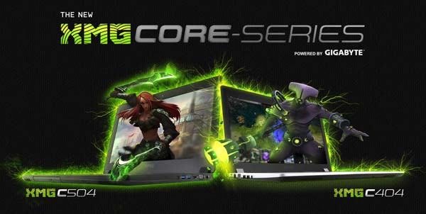 Ноутбуки Schenker XMGC404 и XMGC504