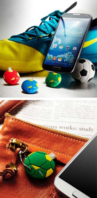 Apacer AH174 - флешка на футбольную тему