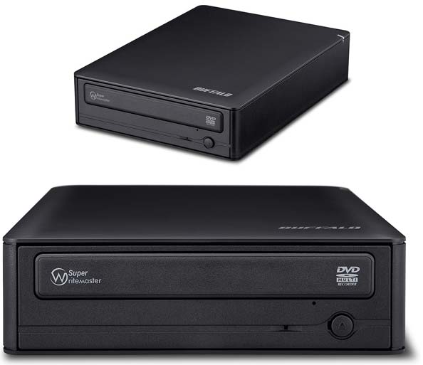 Внешний оптический привод Buffalo DVSM-24U2T Внешний оптический привод Buffalo DVSM-24U2T