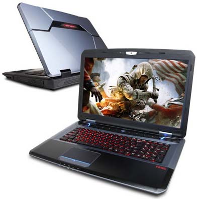 Мощный лэптоп CyberPower FANGBook HX7