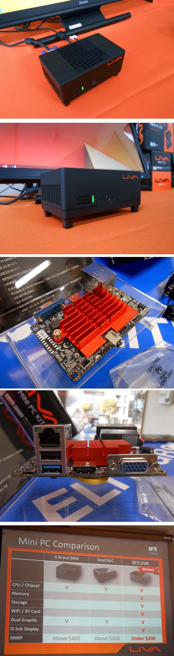 Мини-ПК ECS LIVA
