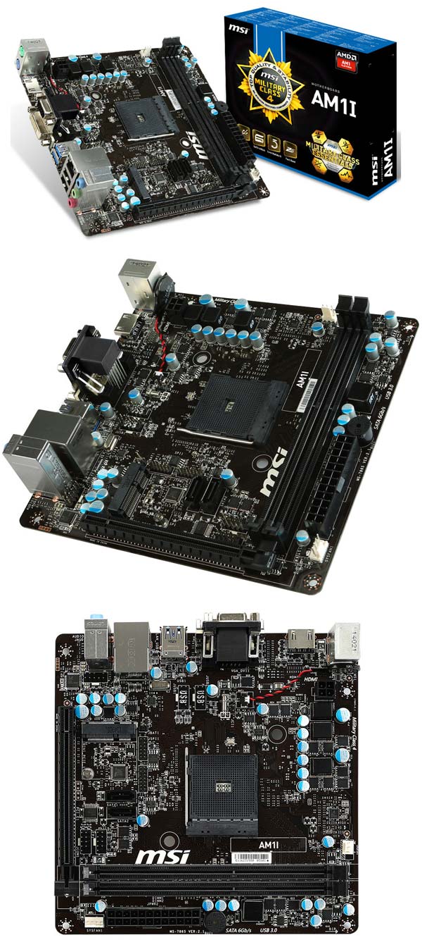MSI AM1I - новая материнская плата