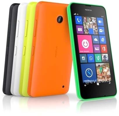 Nokia Lumia 630 на фото