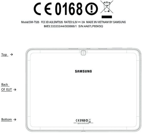 Samsung Galaxy Tab 4 10.1 LTE прошёл сертификацию в FCC