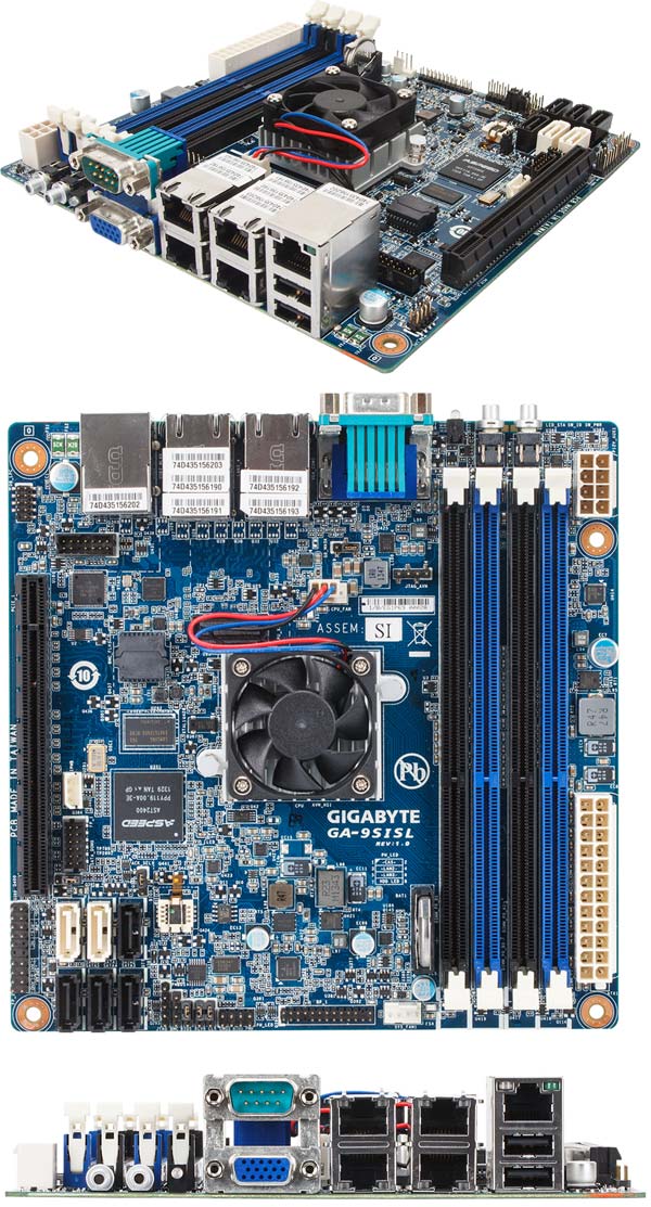 На фото системная плата Gigabyte GA-9SISL На фото системная плата Gigabyte GA-9SISL