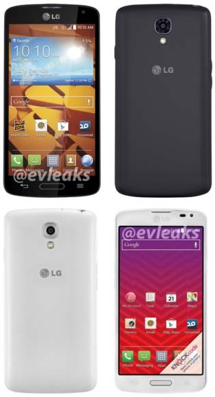 На фото можно рассмотреть смартфон LG Volt