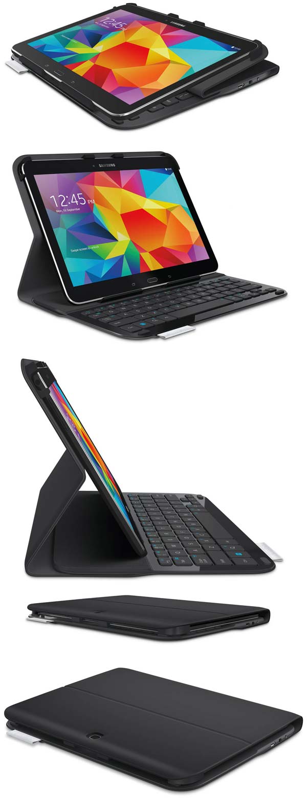 Планшет Samsung Galaxy Tab 4 10.1 будет рад Ultrathin Keyboard Folio от Logitech