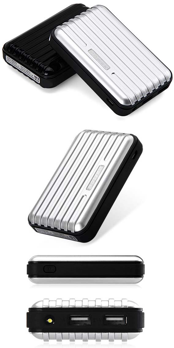 Устройство Mini Suitcase Design 6800mAh External Battery Charger