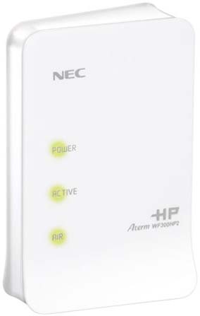 На фото показан роутер NEC AtermWF300HP2 (PA-WF300HP2)