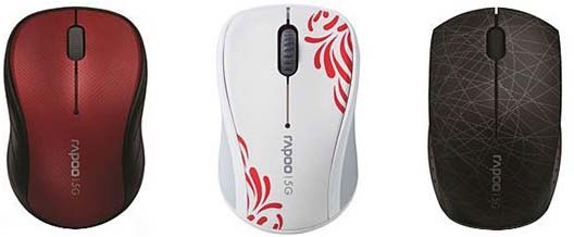 Мышки 3000P, 3100P и 3300P от Rapoo