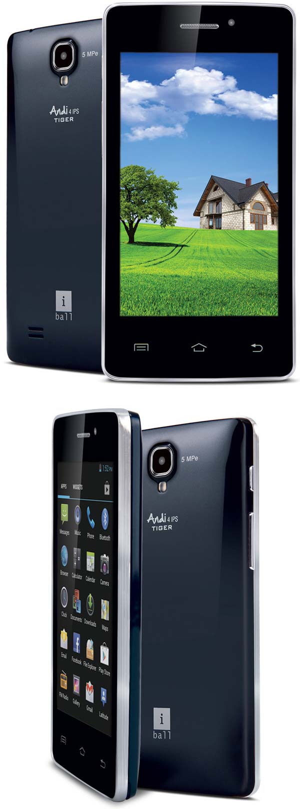 Новый смартфон от iBall - Andi4 IPS Tiger