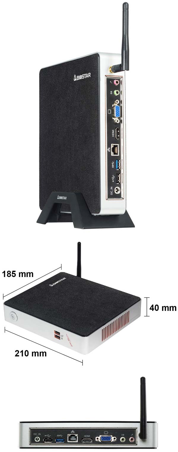 Мини-ПК iDEQ-T1 от Biostar Мини-ПК iDEQ-T1 от Biostar