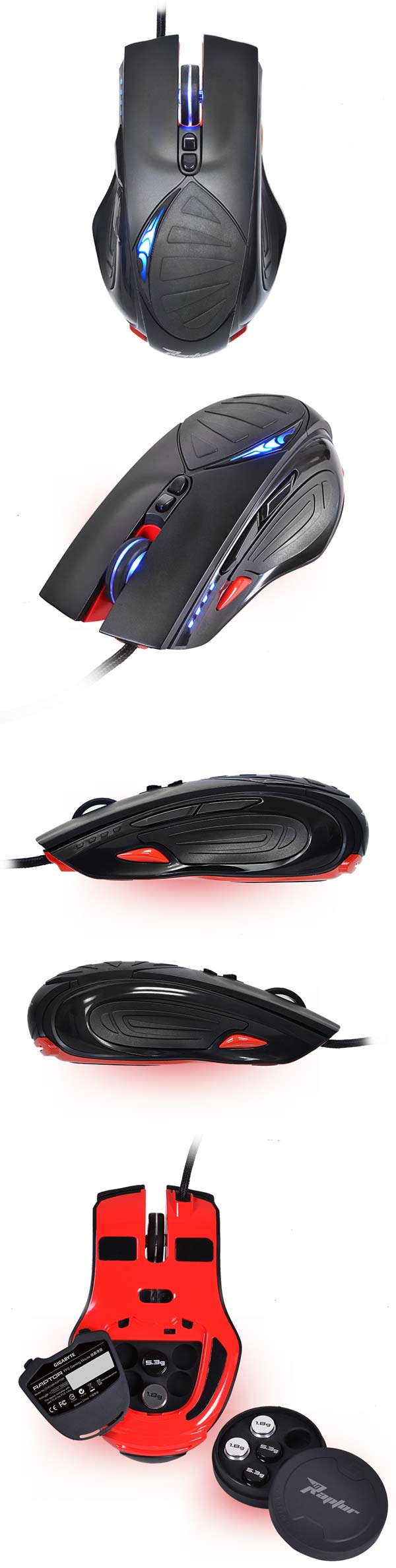 Gigabyte Raptor - новая игровая мышь