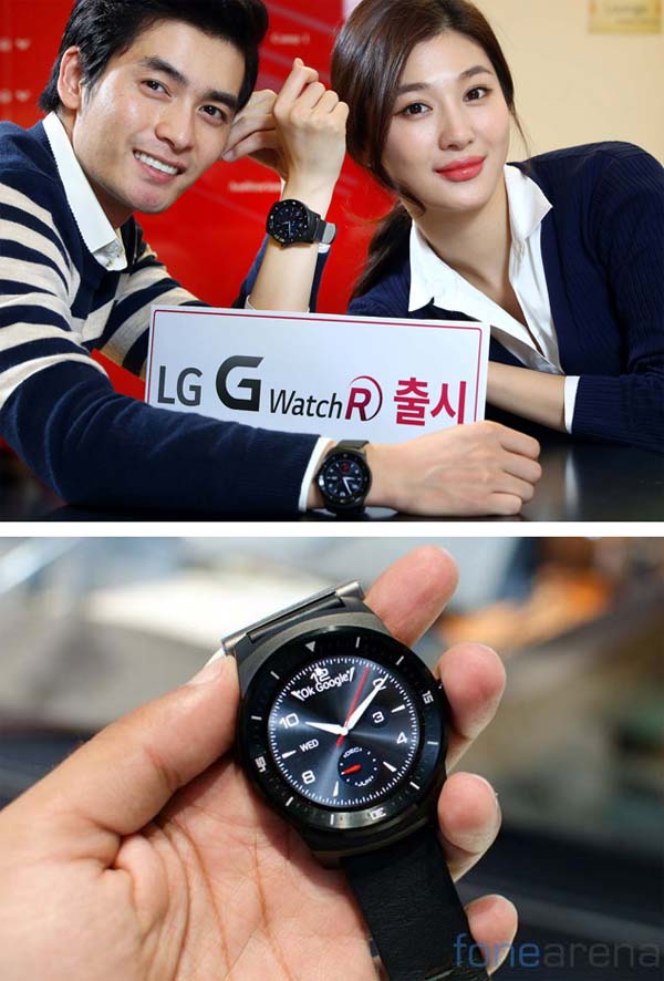 Перед нами LG G Watch R