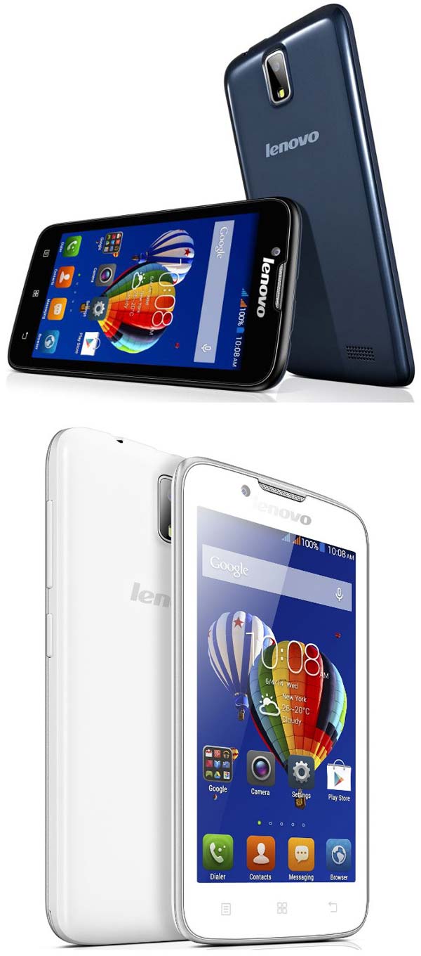 На фото можно увидеть устройство Lenovo A328