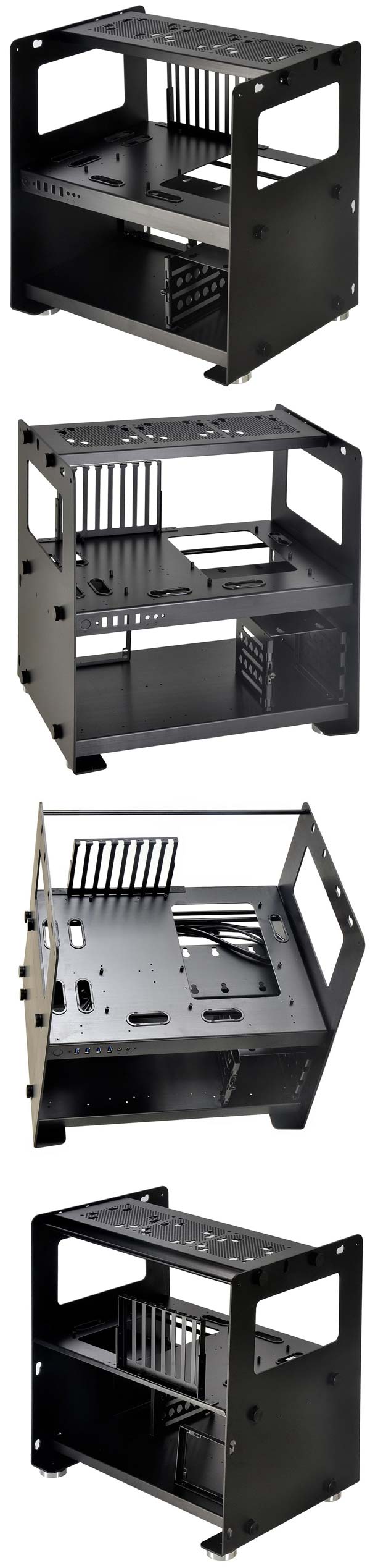 На фото ниже показаны шасси Lian Li PC-T80XP и C-T80A