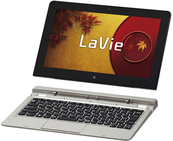 NEC показала планшеты-ноутбуки LaVie U LU550/TSS и LU350/TSS
