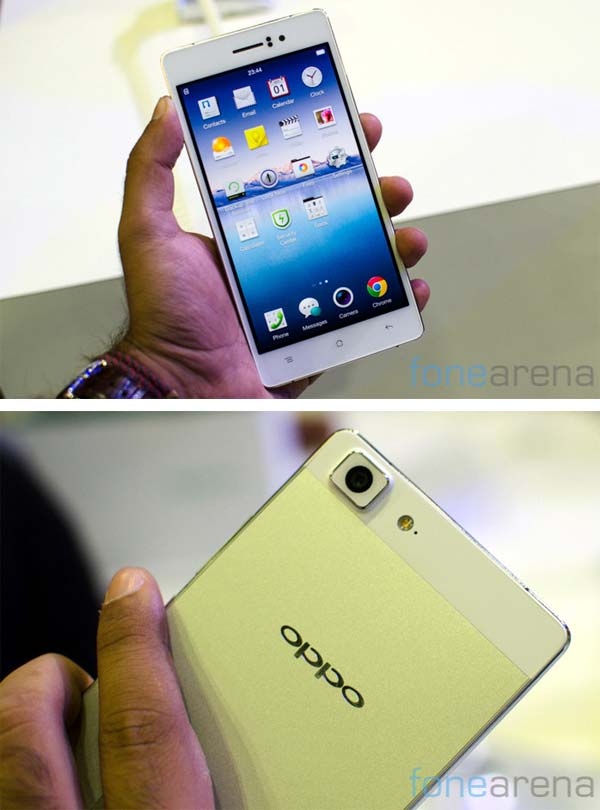На фото показан планшетофон Oppo R5