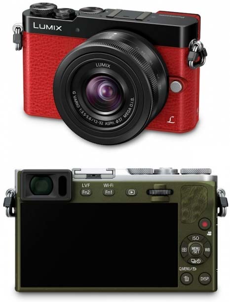 На фото показано устройство LUMIX GM5 от Panasonic На фото показано устройство LUMIX GM5 от Panasonic