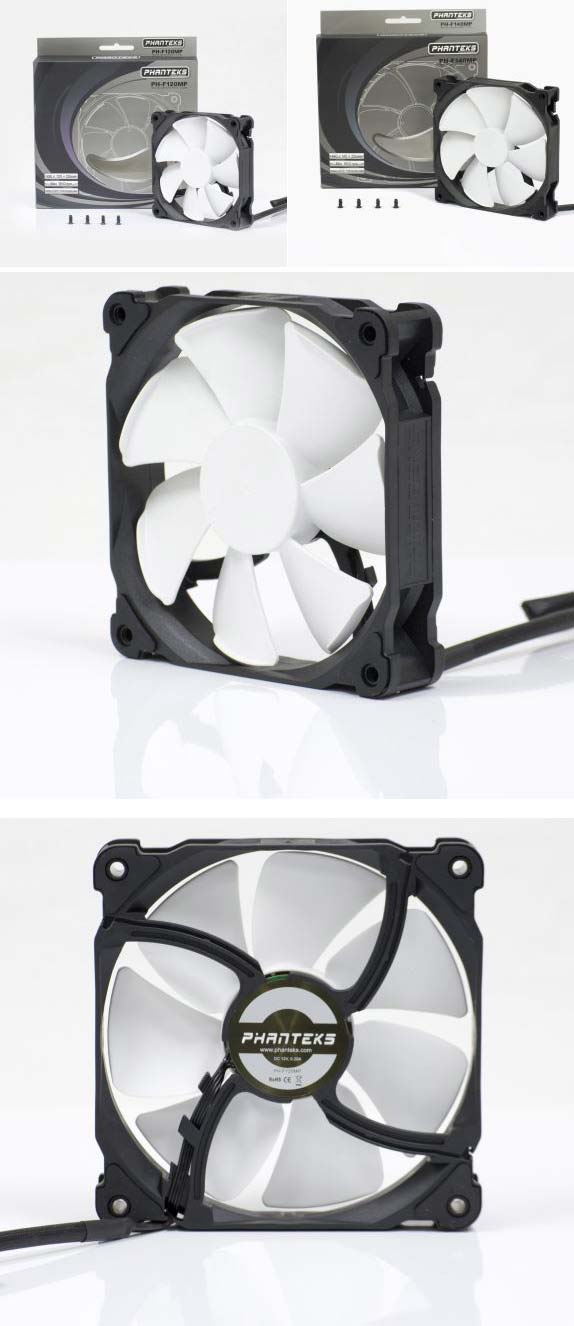 Вентиляторы Phanteks PH-F120MP и PH-F140MP