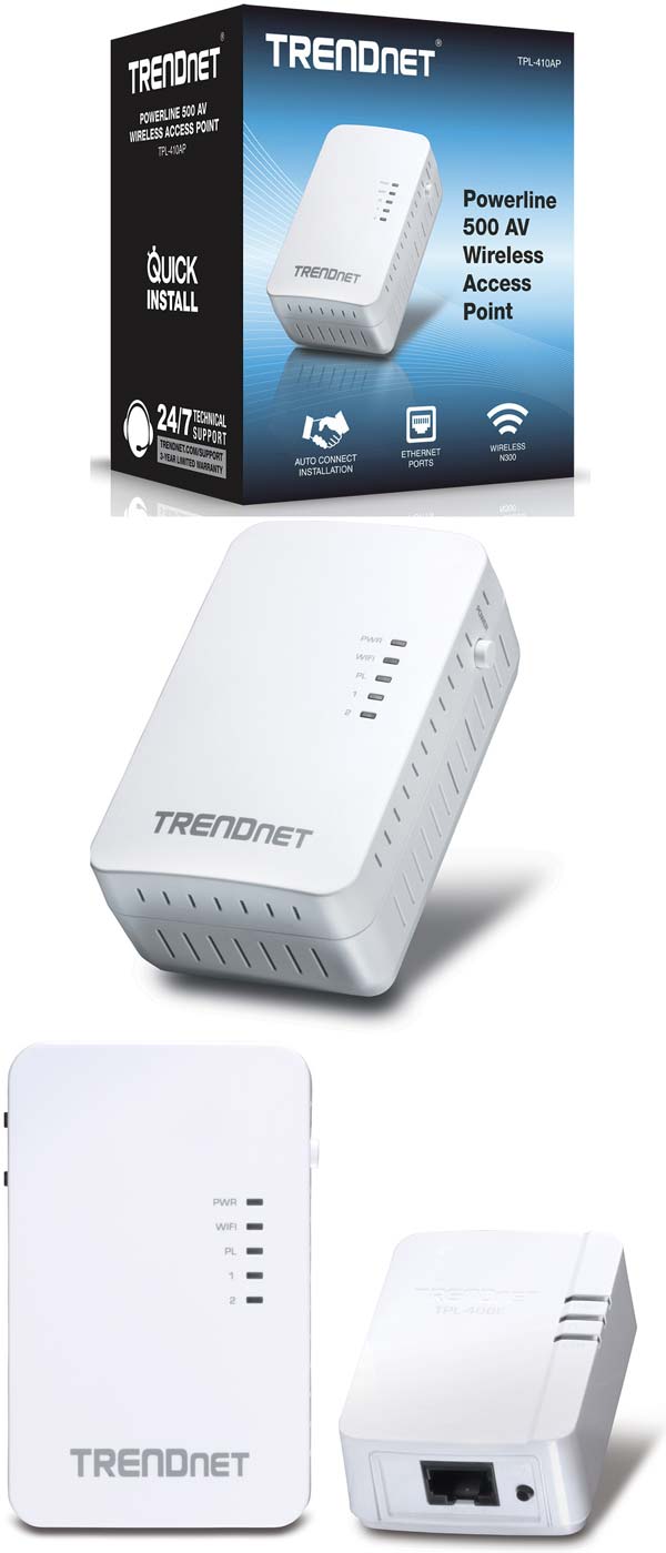 Новинки от TRENDnet - TPL-406E и TPL-410AP