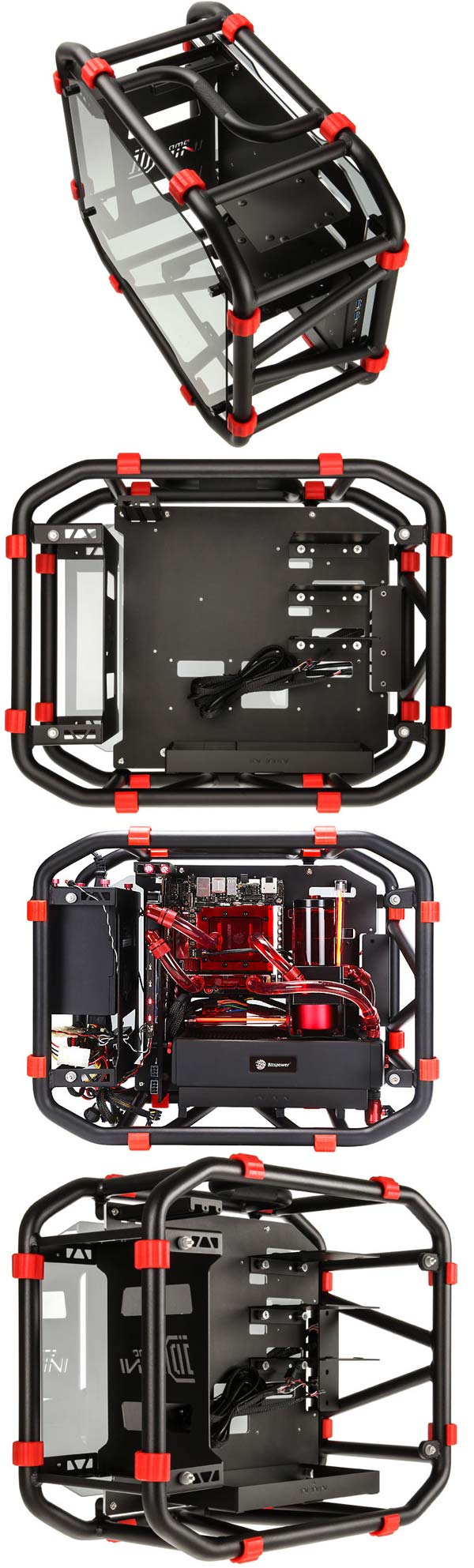 На фото корпус D-Frame Mini от In Win