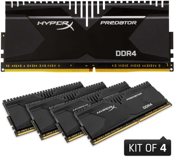 Оперативная память HyperX Predator DDR4 от Kingston