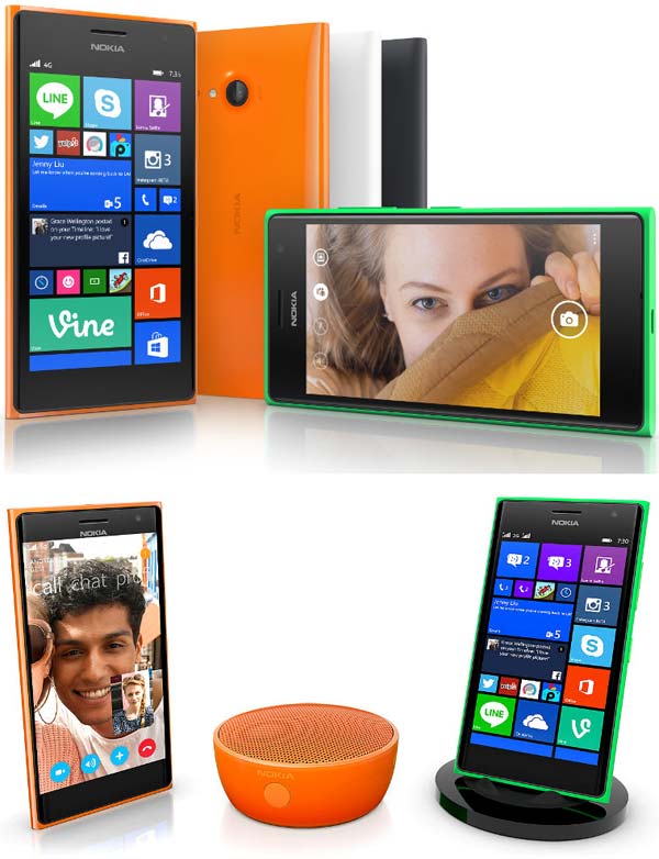 Умные устройства Nokia Lumia 730 Dual SIM и Lumia 735