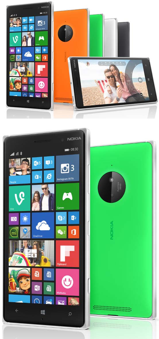 Официальные фото Nokia Lumia 830