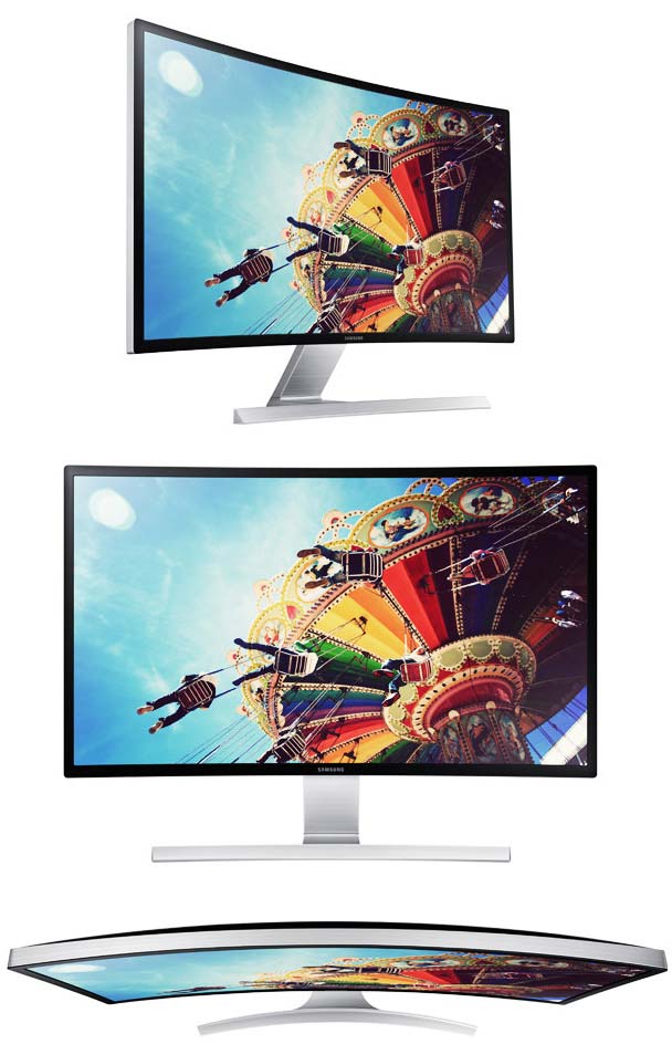На фото показан монитор Samsung S27D590C На фото показан монитор Samsung S27D590C