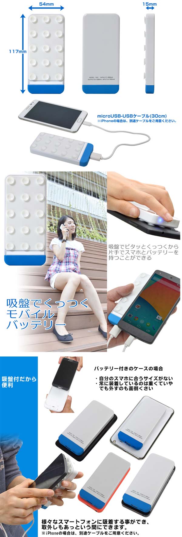 Новое портативное зарядное устройство Thanko SUCMPBK2