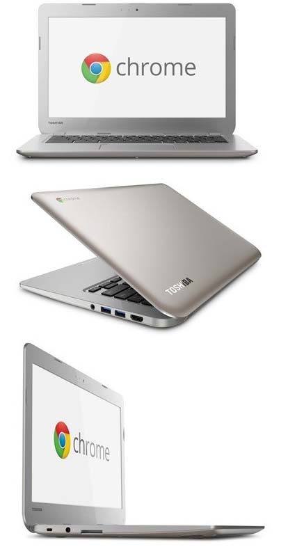 На фото сам аппарат Toshiba Chromebook CB30-007