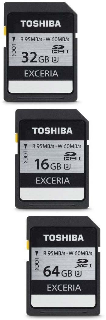 SD карты EXCERIA UHS-I от Toshiba
