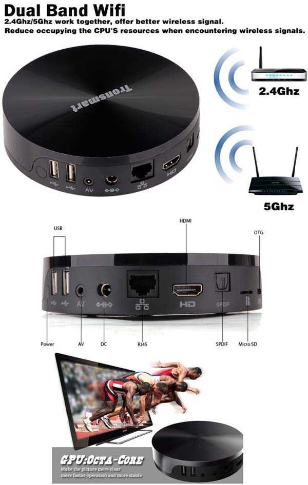 На фото устройство Tronsmart Vega S89-H