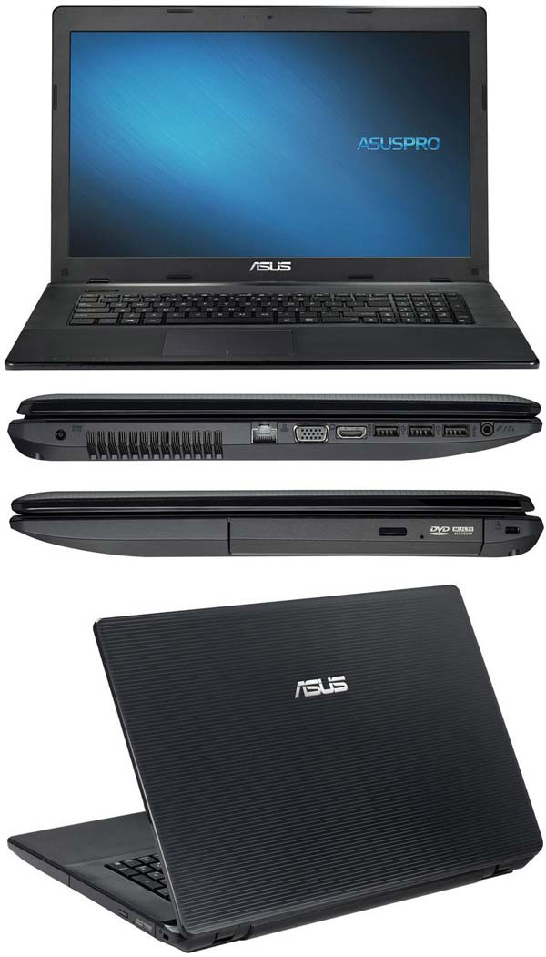 На фото ноутбук ASUS X755JA-DS71