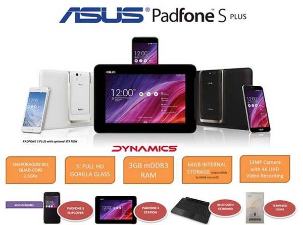 Padfone S Plus от ASUS