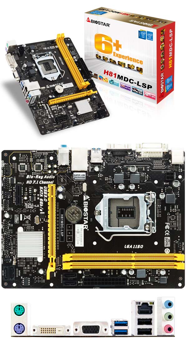 H81MDC-LSP от Biostar