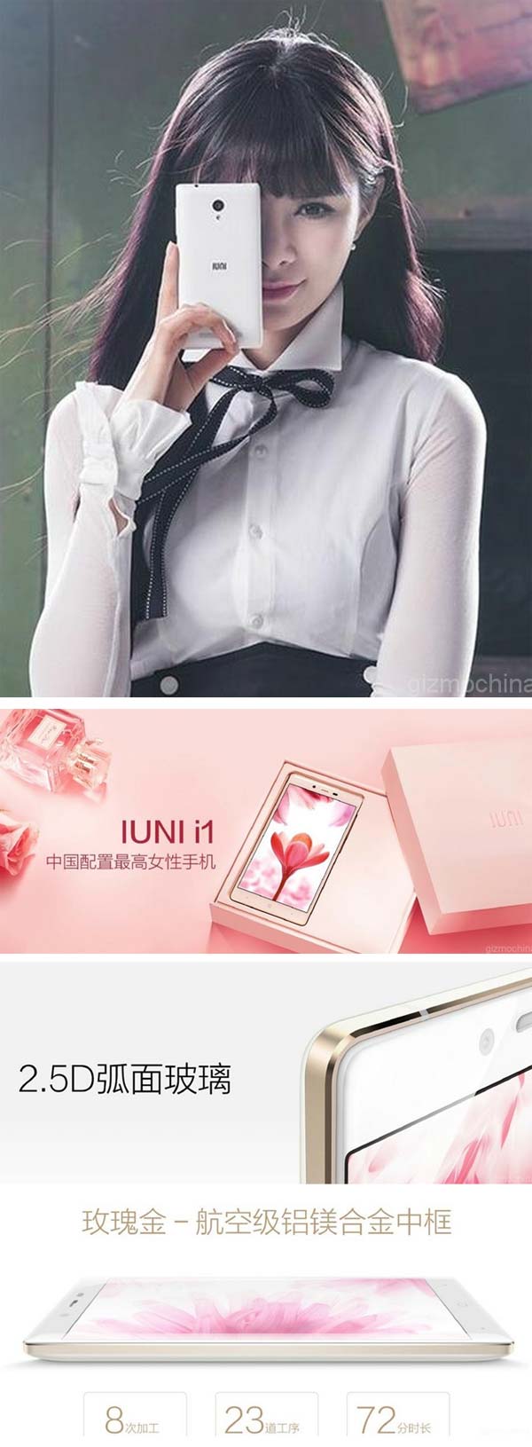 На фото фаблет IUNI I1